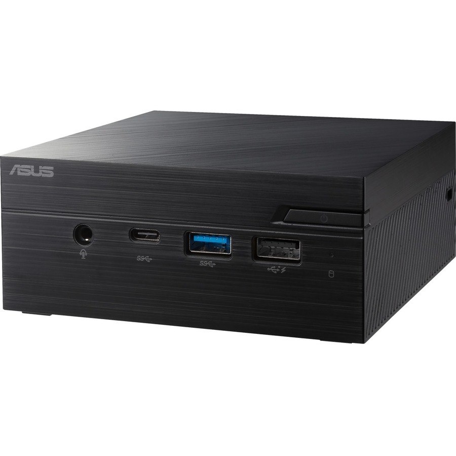 Asus miniPC PN40 PN40-C4005M4S64W10P-CSM Desktop Computer - Intel Celeron J4005 - 4 GB - 64 GB Flash Memory Capacity - Mini PC - Black