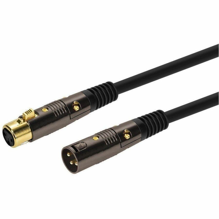 Monoprice 1.5FT Premier Series XLR Male To XLR Female 16Awg Cable (Gold Plated)
