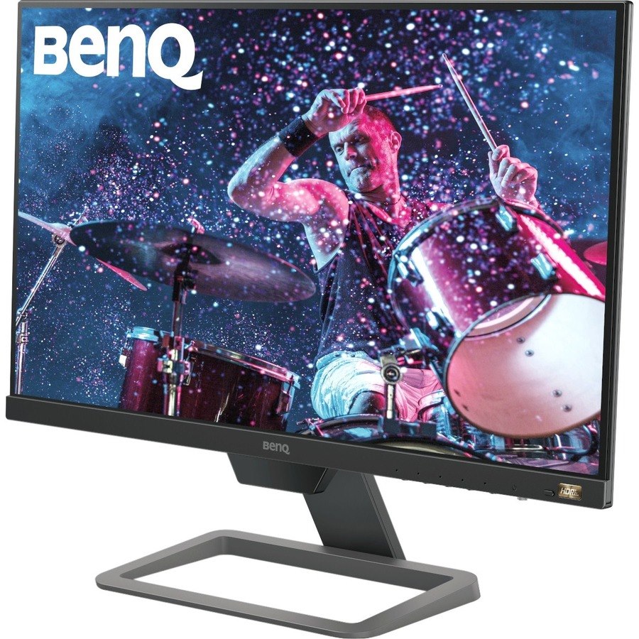 BenQ EW2480 24" Class Full HD Gaming LCD Monitor - 16:9 - Black, Metallic Gray