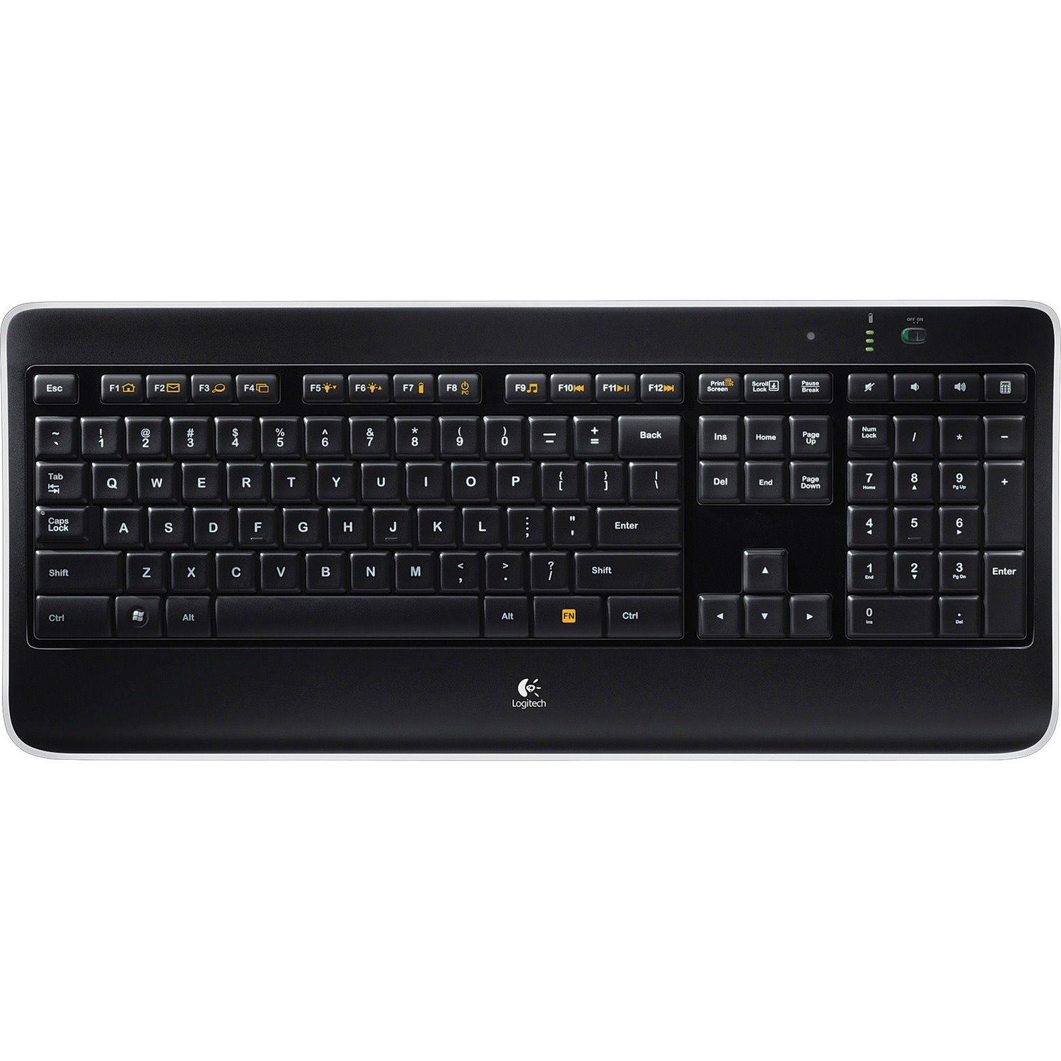 Logitech K800 Wireless Illuminated Keyboard