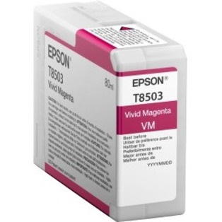 Epson UltraChrome HD T8503 Original Inkjet Ink Cartridge - Magenta - 1 / Pack