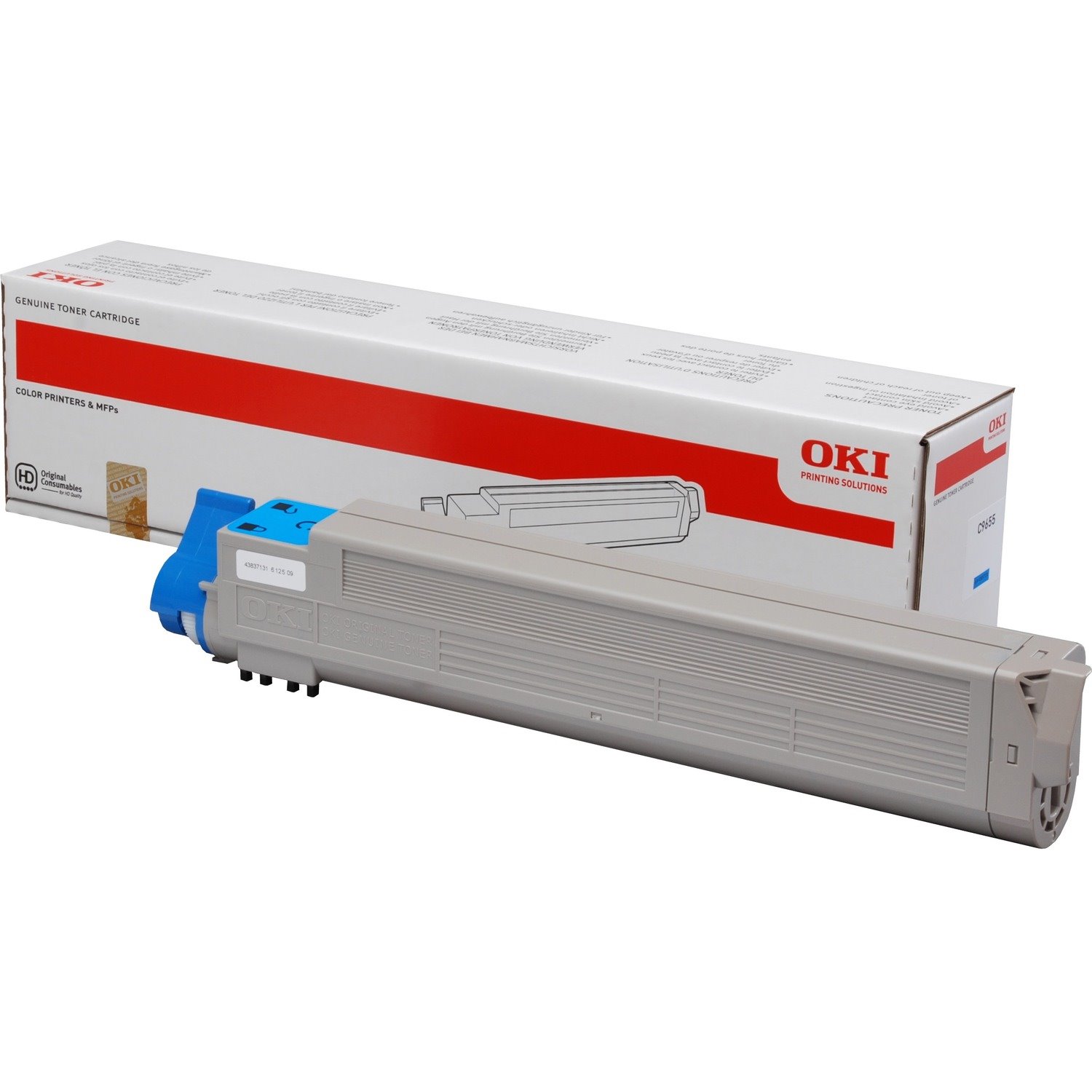 Oki Original LED Toner Cartridge - Cyan Pack
