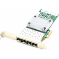 AddOn IBM® 94Y5200 Comparable 10Gbs Quad Open SFP+ Port PCIe 3.0 x8 Network Interface Card