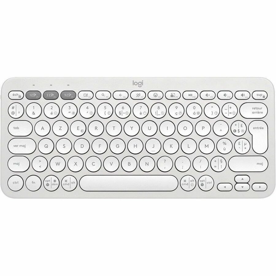Logitech Pebble Keys 2 K380S Tonal White Fra BT