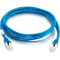 C2G 7ft Cat6 Ethernet Cable - Snagless Shielded (STP) - Blue