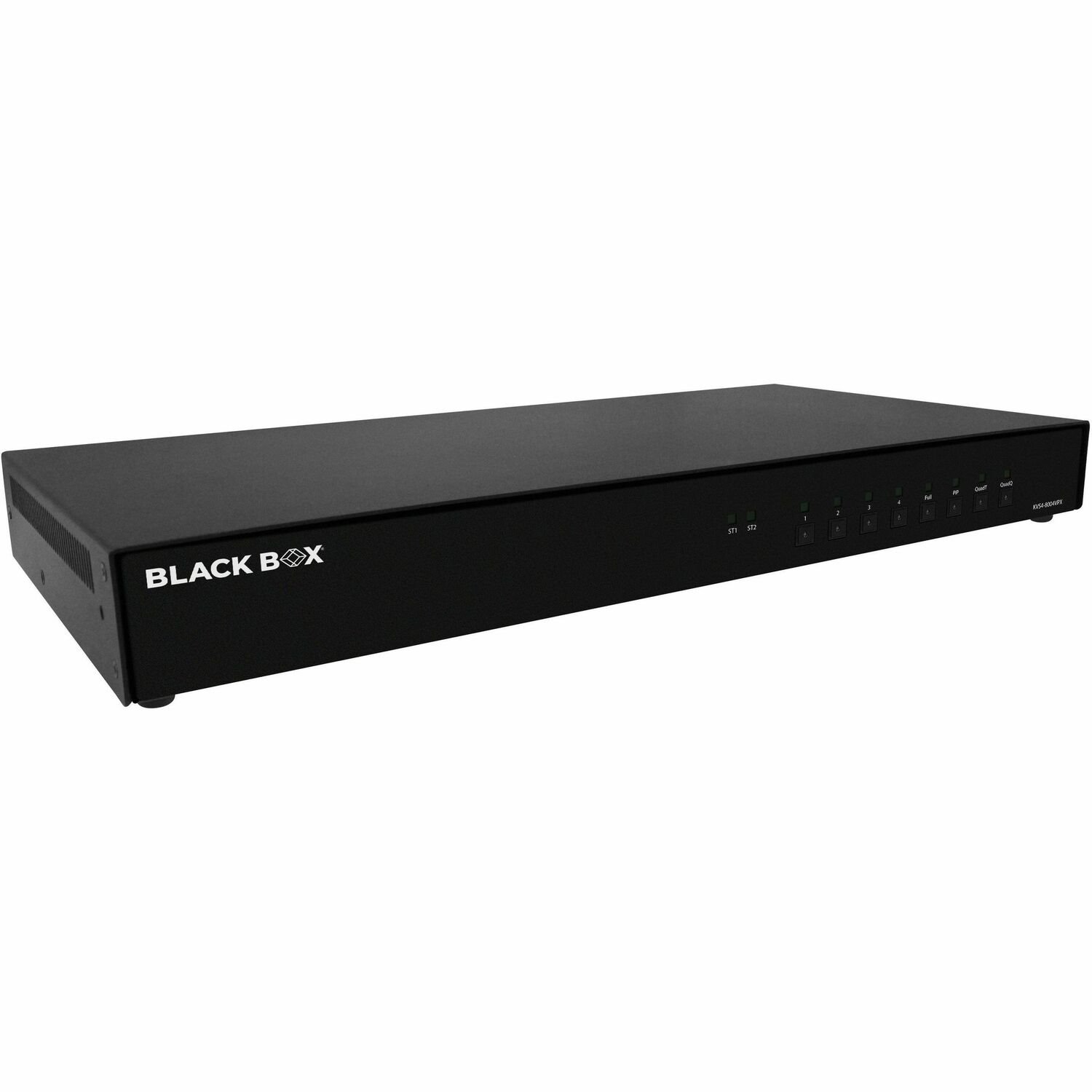 Black Box KVM MultiViewer, NIAP 4.0 Certified - 4-Port, Single-Monitor, DisplayPort, CAC