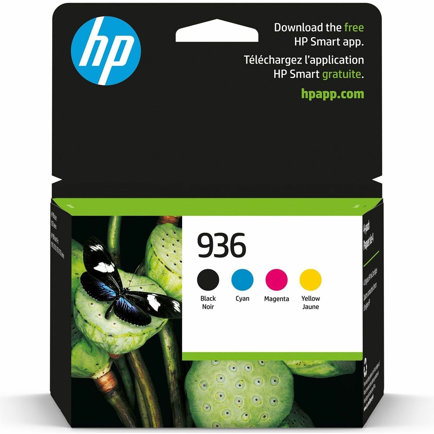 HP 936 Original Inkjet Ink Cartridge - CMYK - 1 / Each