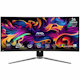 MSI MAG 341CQP OD-OLED 34" Class UW-QHD Curved Screen Gaming OLED Monitor - 21:9 - Black
