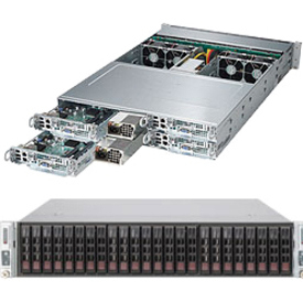 Supermicro SuperServer 2027PR-HC0FR Server Barebone System - 2U Rack-mountable - Socket R LGA-2011 - 2 x Processor Support