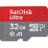 Western Digital 32GB SanDisk Ultra microSDHC + SD 100MB/