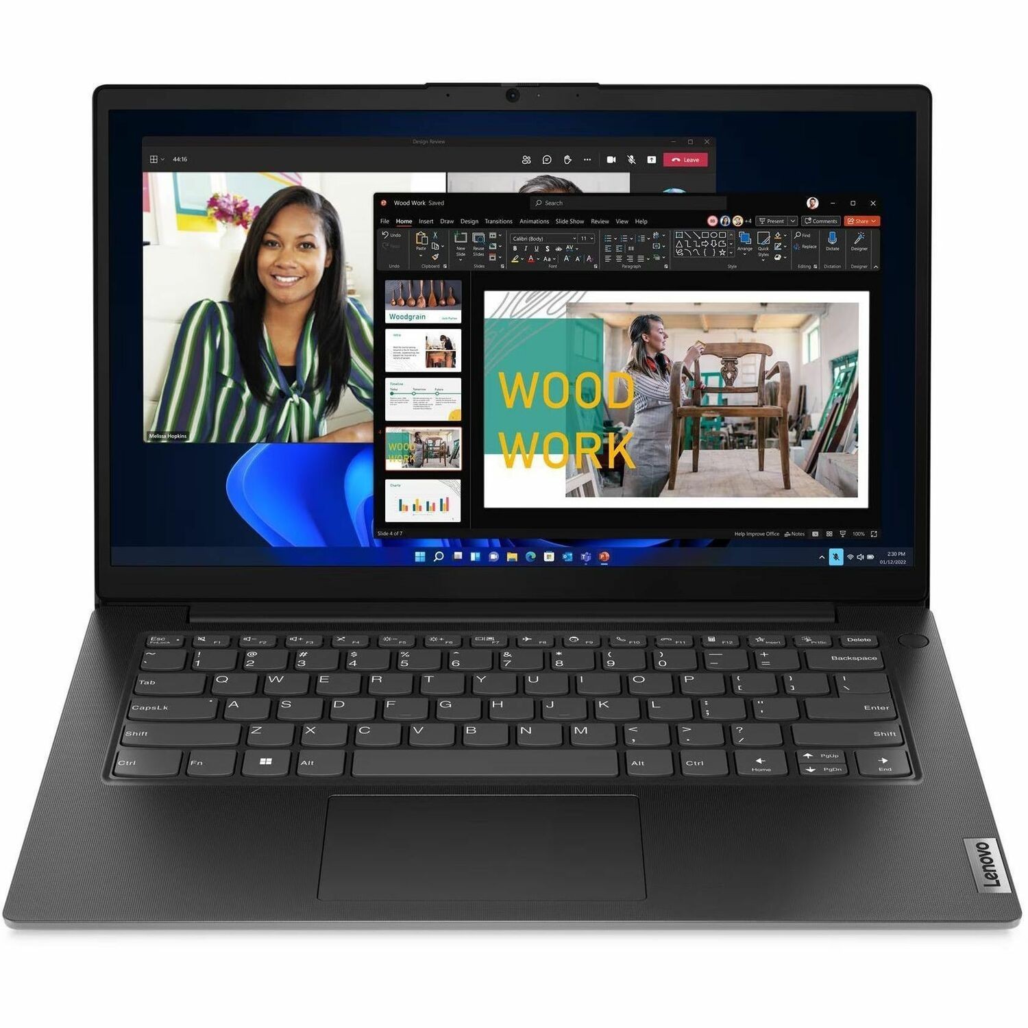 Lenovo V14 G4 AMN 82YT013PMH 35,6 cm (14") Notebook - Full HD - AMD Ryzen 5 Ryzen 7000 Series 7520U - 16 GB - 512 GB SSD - Engels (Euro) toetsenbord - Zwart