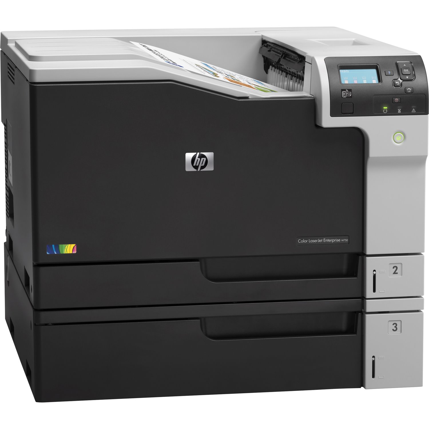 HP LaserJet M750 M750N Desktop Laser Printer - Colour