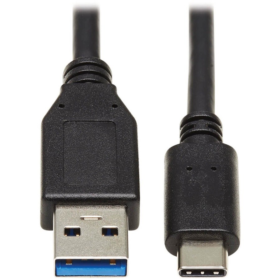 Eaton Tripp Lite Series USB-C to USB-A Cable (M/M), USB 3.2 Gen 2 (10 Gbps), Thunderbolt 3 Compatible, 20-in. (50.8 cm)