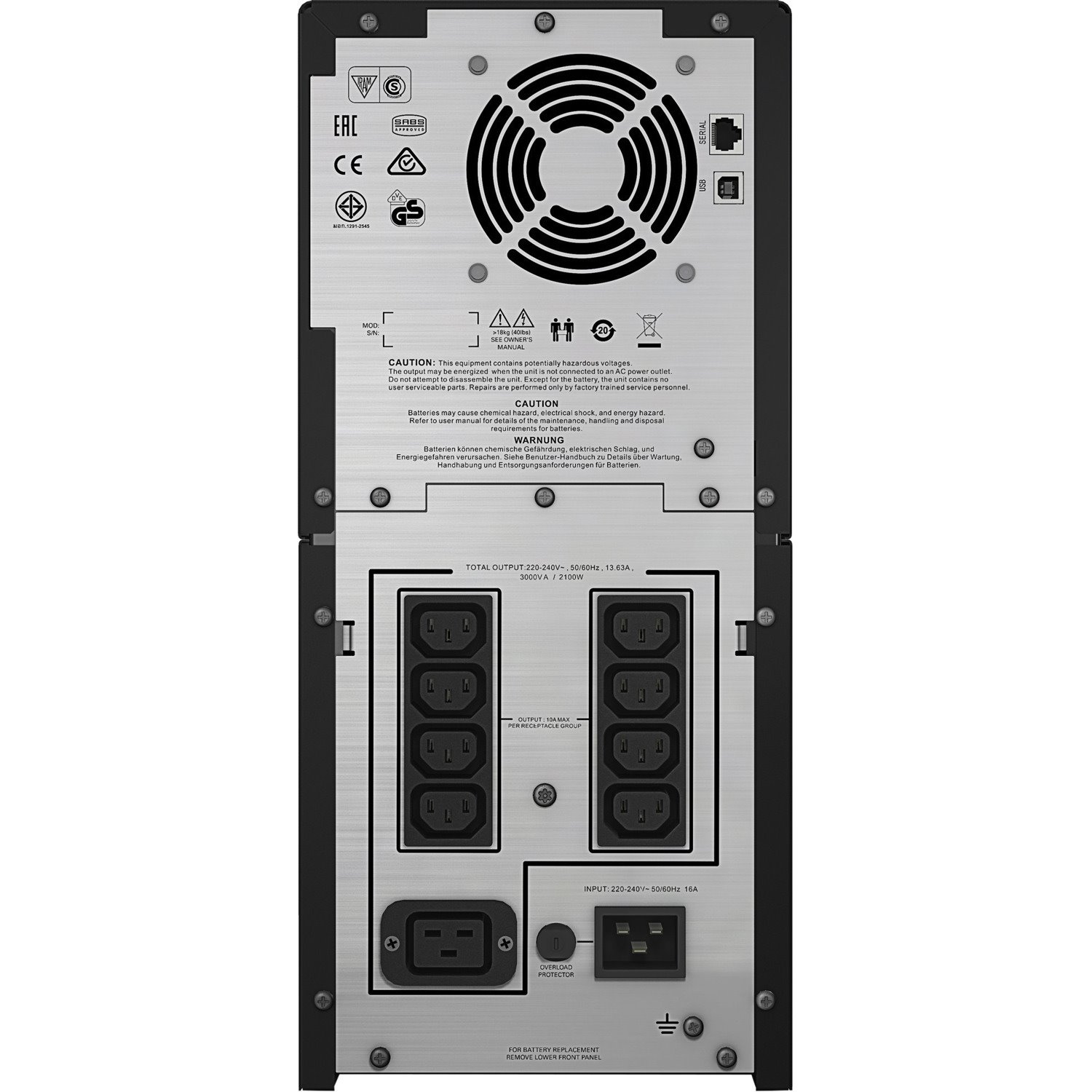 APC by Schneider Electric Smart-UPS C 3000VA LCD 230V