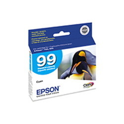 Epson No. 99 Original Inkjet Ink Cartridge - Cyan - 3 Pack