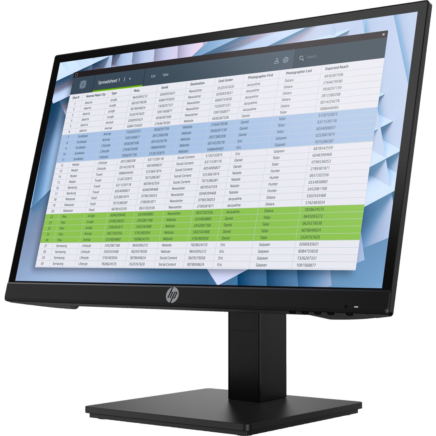 HP P22H G4 22" Class Full HD LCD Monitor - 16:9