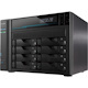 ASUSTOR Lockerstor 8 AS6508T 8 x Total Bays SAN/NAS Storage System - 4 GB Flash Memory Capacity Atom C3538 Quad-core (4 Core) 2.10 GHz - 8 GB RAM - DDR4 SDRAM Desktop