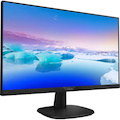 Philips 243V7QJABF 24" Class Full HD LCD Monitor - 16:9 - Textured Black