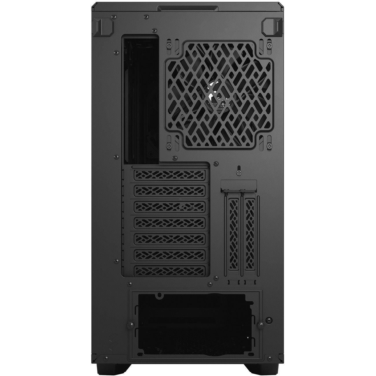 Fractal Design Meshify 2 Computer Case - EATX, ATX Motherboard Supported - Tower - Steel, Tempered Glass - Black