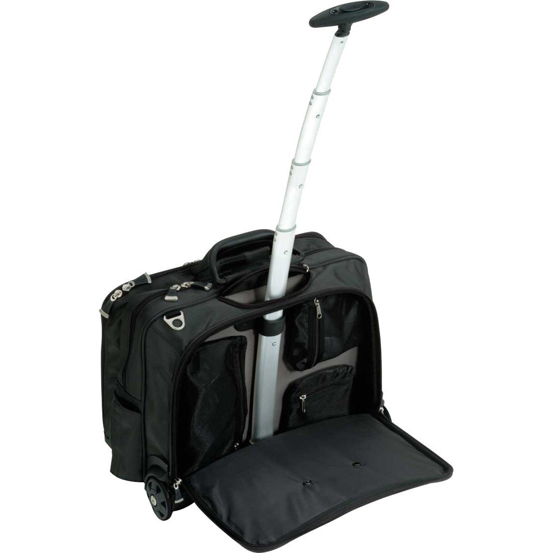 Kensington Contour Carrying Case (Roller) for 17" Notebook - Black, Gray