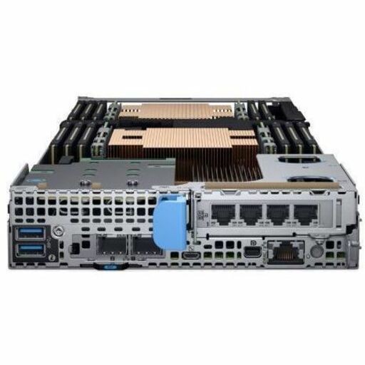 Dell PowerEdge C6420 2U Rack-mountable Server - 2 x Intel Xeon Gold 6226R - 768 GB RAM - 10.40 TB SSD - (5 x 1.92TB, 1 x 800GB) SSD Configuration - 12Gb/s SAS Controller