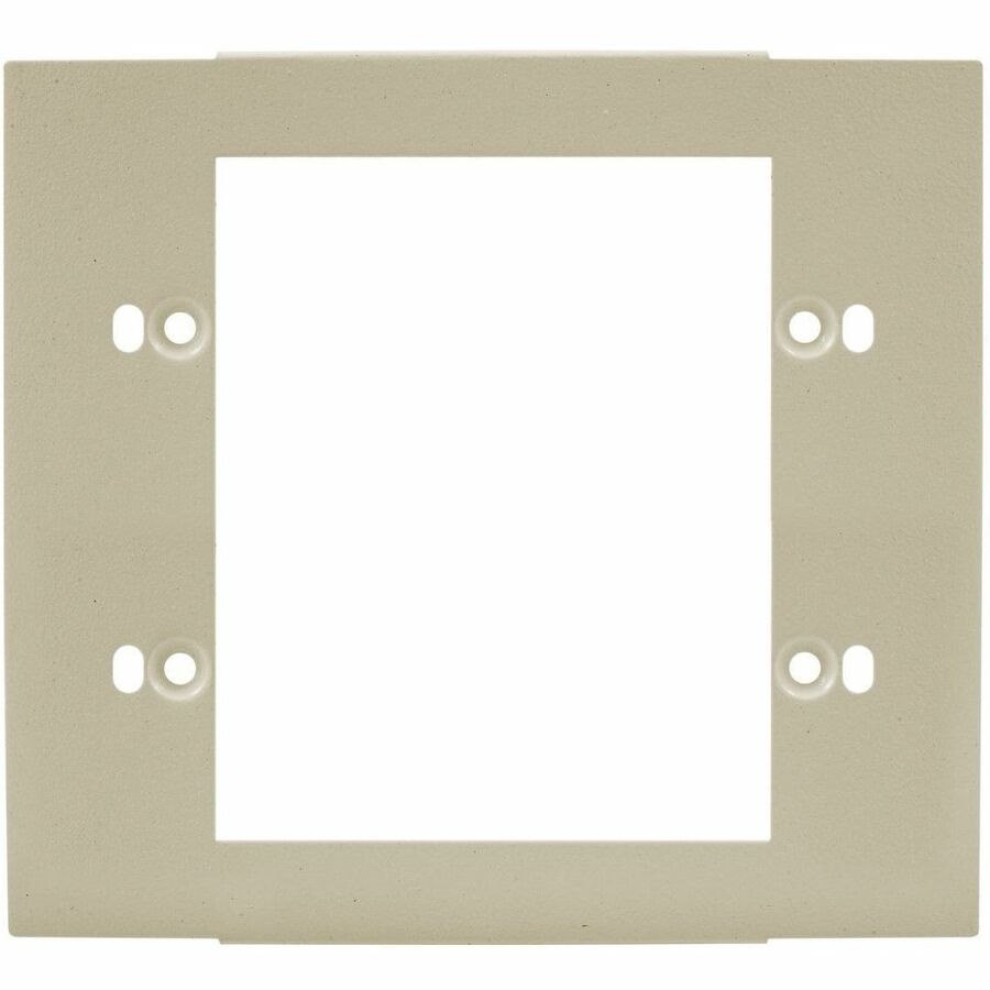 Hubbell Premise Wiring Metal Raceway, Plate, 2-Gang, Device Cover, HBL4750 Series, Ivory