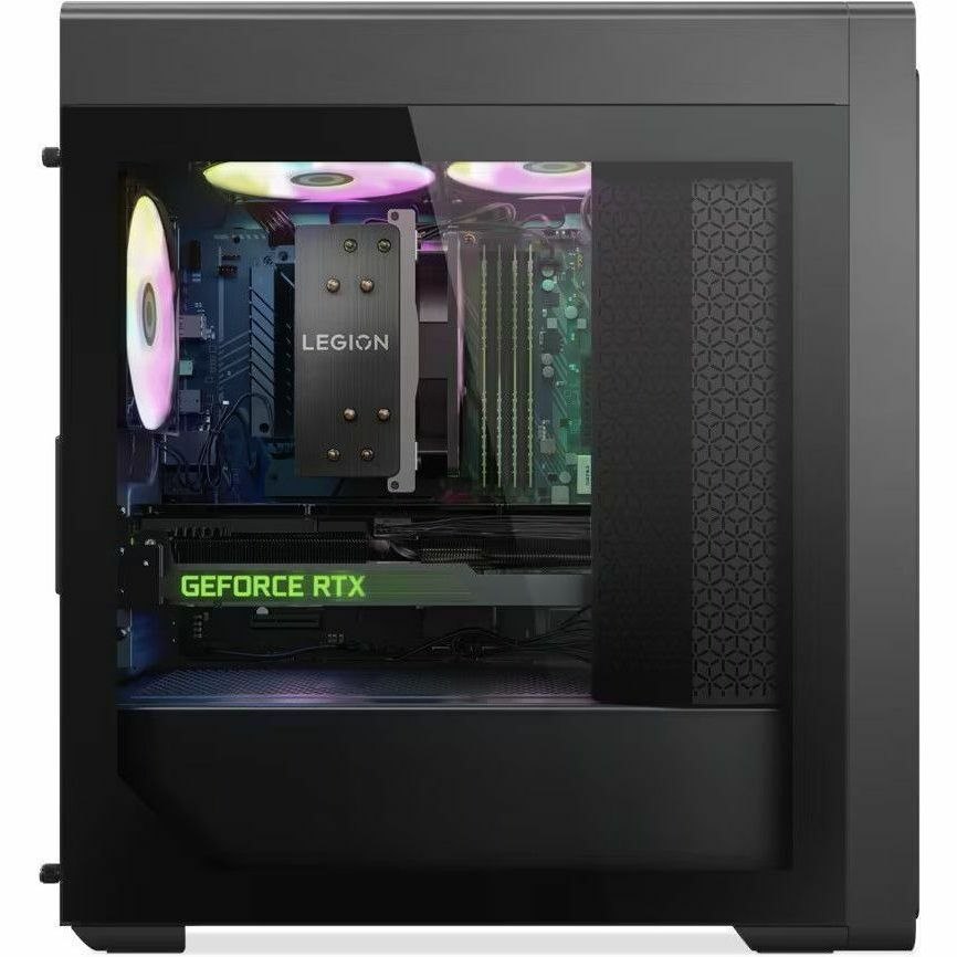 Lenovo Legion T5 26IRB8 90UT001QUS Gaming Desktop Computer - Intel Core i7 14th Gen i7-14700F - 16 GB - 1 TB SSD - Tower - Storm Gray