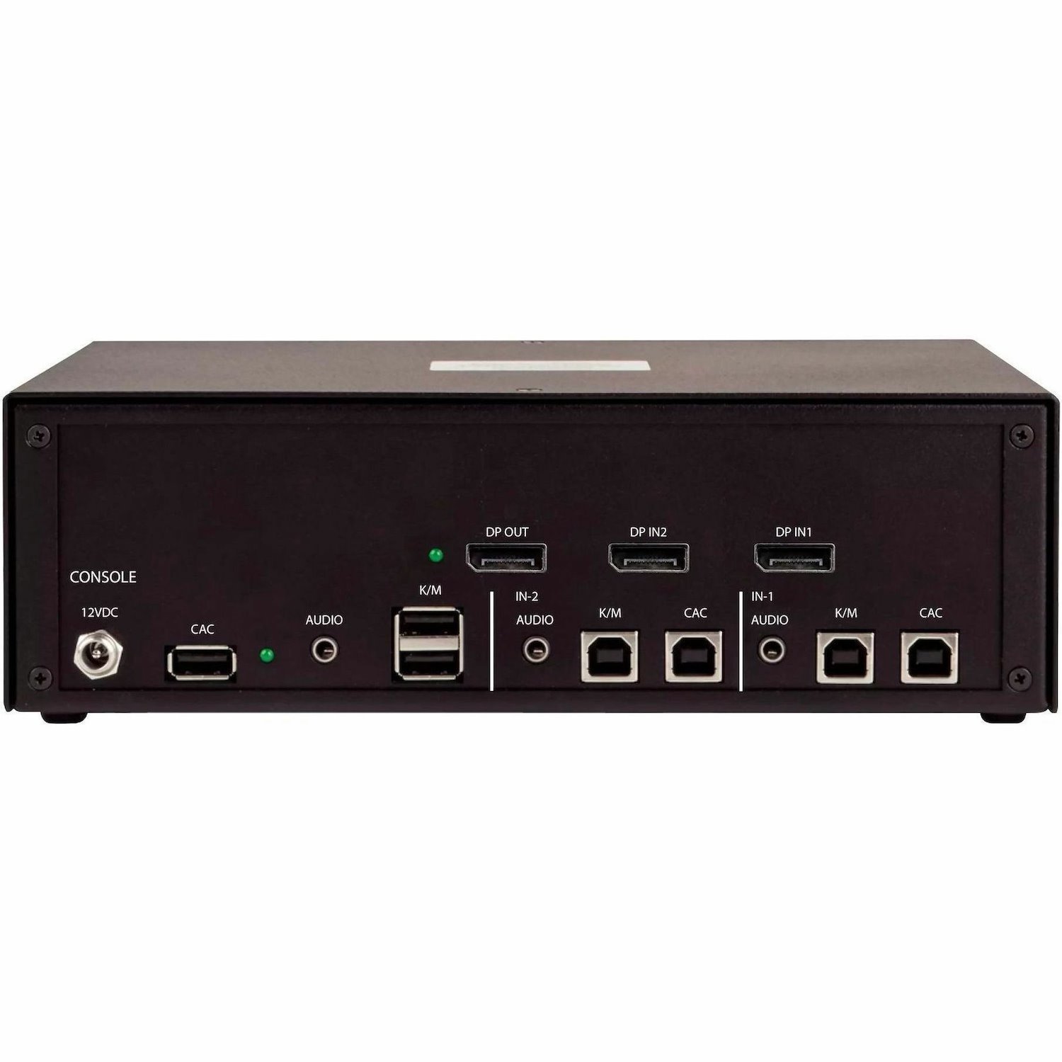 StarTech.com Secure 2-Port KVM Switch, DisplayPort, 4K 30Hz, NIAP 4.0, CAC, Made in the USA
