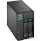 Asustor Lockerstor 2 Gen 2 AS6702T | 2 Bay NAS - Network Storage Enclosure, Quad Core 2.0GHz CPU, 4 M.2 PCIe 3.0 SSD Slot, 2 2.5GbE Port, 4GB RAM DDR4