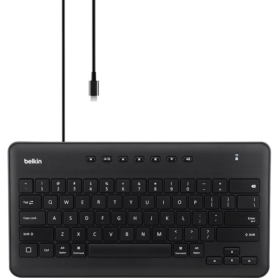 Belkin Wired Keyboard for iPad with Lightning Connector - Designed for Classroom Use - MFI Certified