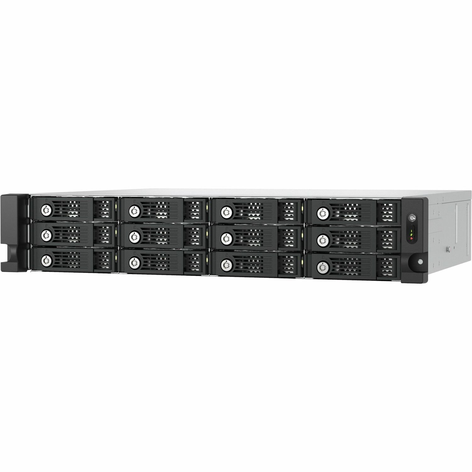 QNAP TL-R1200PES-RP 12 x Total Bays DAS Storage System - 2U Rack-mountable