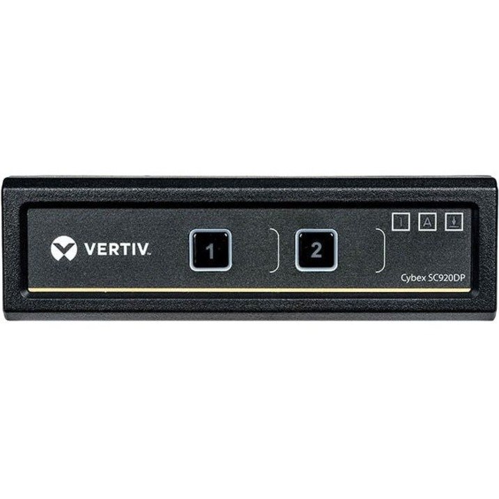 Vertiv Cybex SC900 Secure Desktop KVM | 2 Port Dual-Head | DP in/DP out