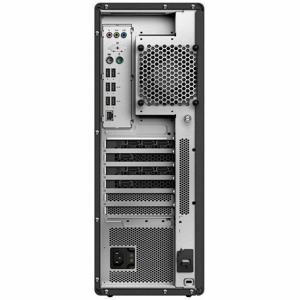 Lenovo ThinkStation P620 30E0018FUS Workstation - 1 x AMD Ryzen Threadripper PRO 5975WX - 64 GB - 2 TB SSD - Tower - Black