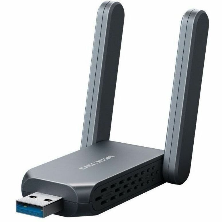 Mercusys MA37BEH IEEE 802.11a/b/g/n/ac/ax/be Tri Band Wi-Fi Adapter for Desktop Computer, Router