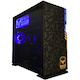 In Win 101 TUF Gaming Gaming Computer Case - ATX Motherboard Supported - Mid-tower - Tempered Glass, ABS Plastic, Galvanized Steel - Black