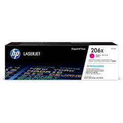 HP 206X Original High Yield Laser Toner Cartridge - Magenta Pack