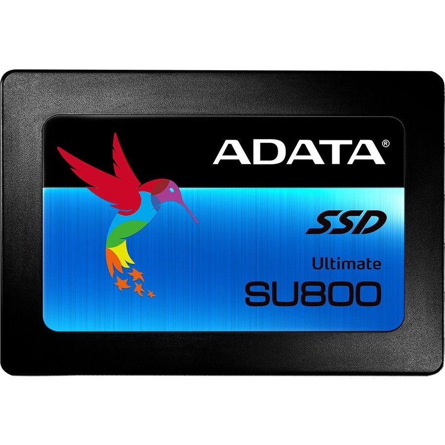 Adata Ultimate SU800 256 GB Solid State Drive - 2.5" Internal - SATA (SATA/600) - Black