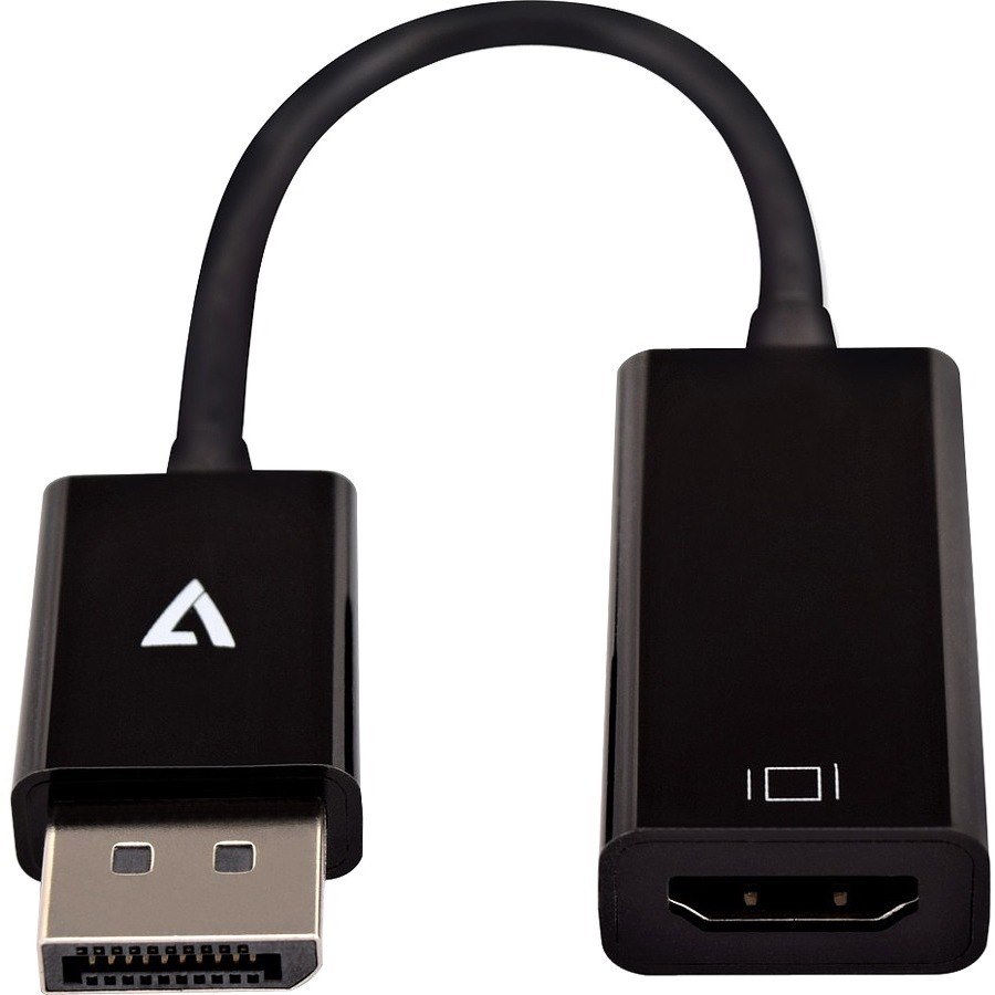 V7 CBLDPHDSL-1E 10 cm DisplayPort/HDMI A/V Cable