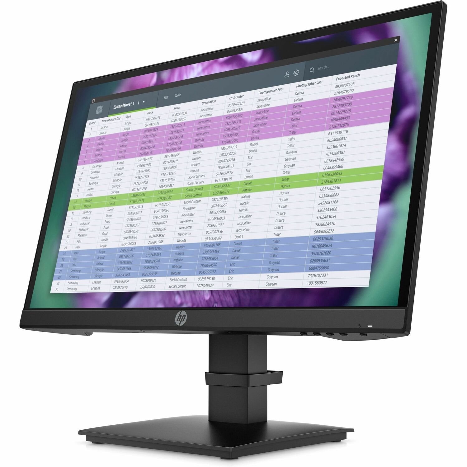 HPI SOURCING - NEW P22 G4 22" Class Full HD LCD Monitor - 16:9