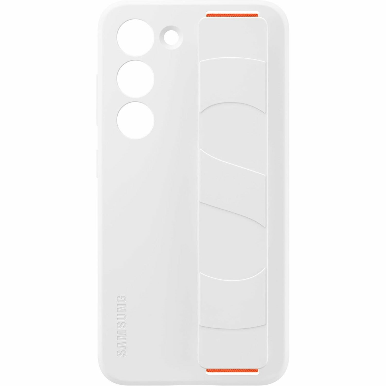 Samsung Grip Carrying Case Samsung Galaxy S23 Smartphone - White