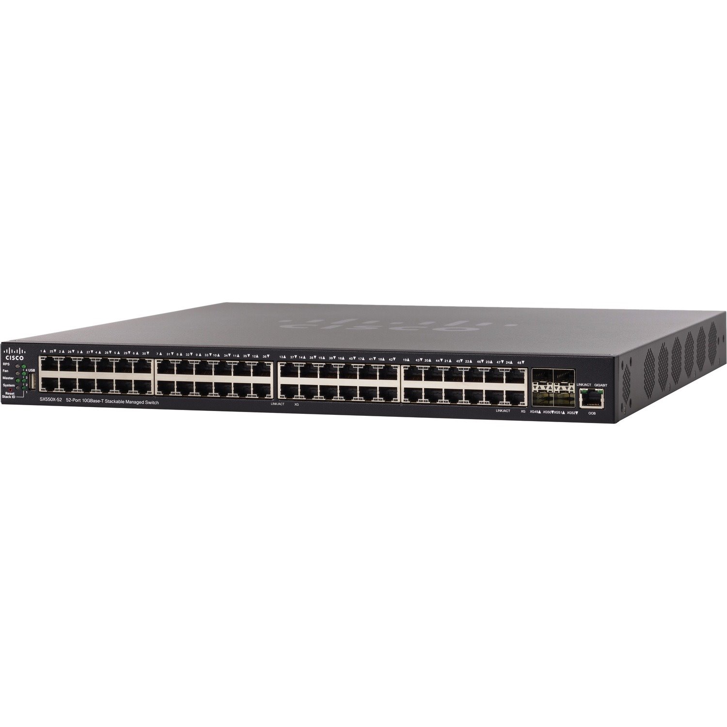Cisco 550X SX550X-52 52 Ports Manageable Ethernet Switch