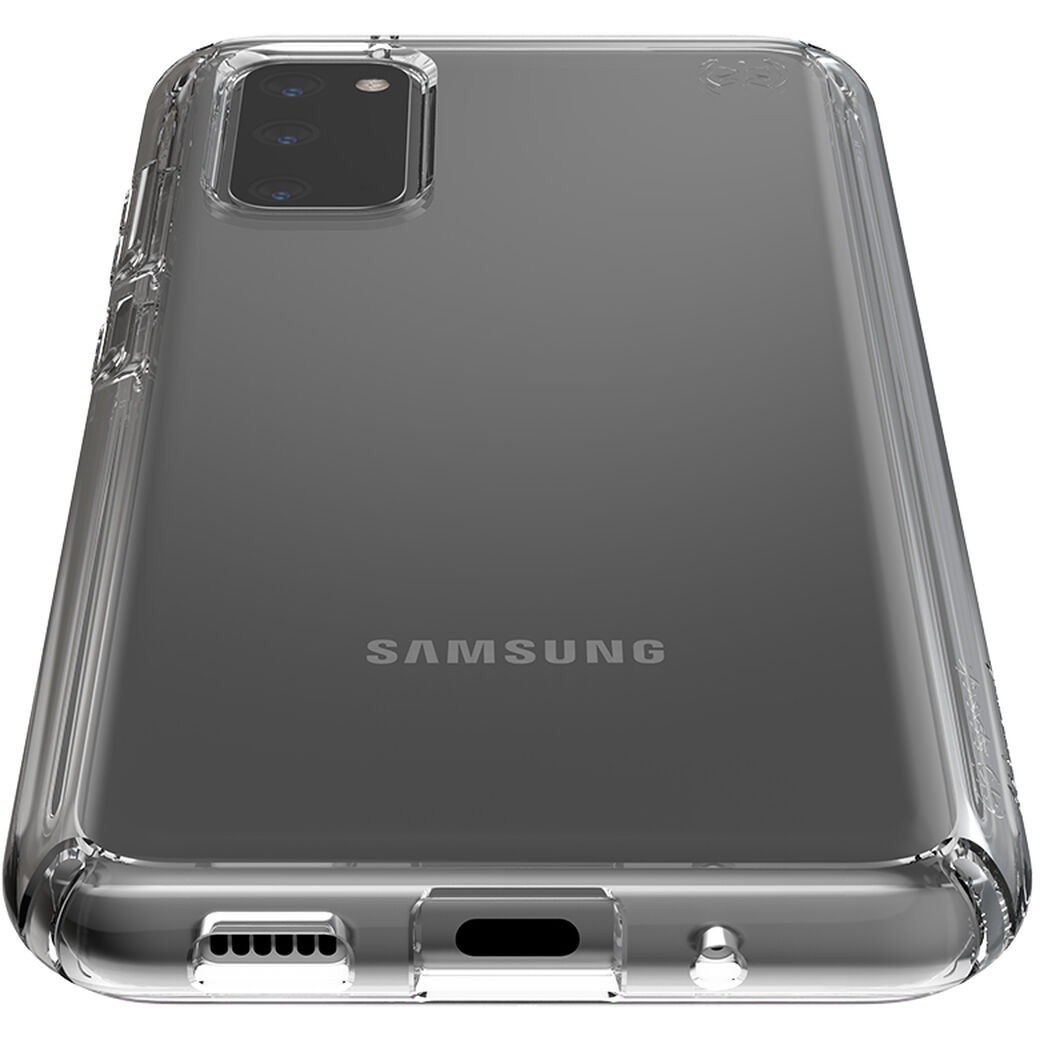 Speck PRESIDIO PERFECT-CLEAR Case for Samsung Galaxy S20 Smartphone - Clear - 1