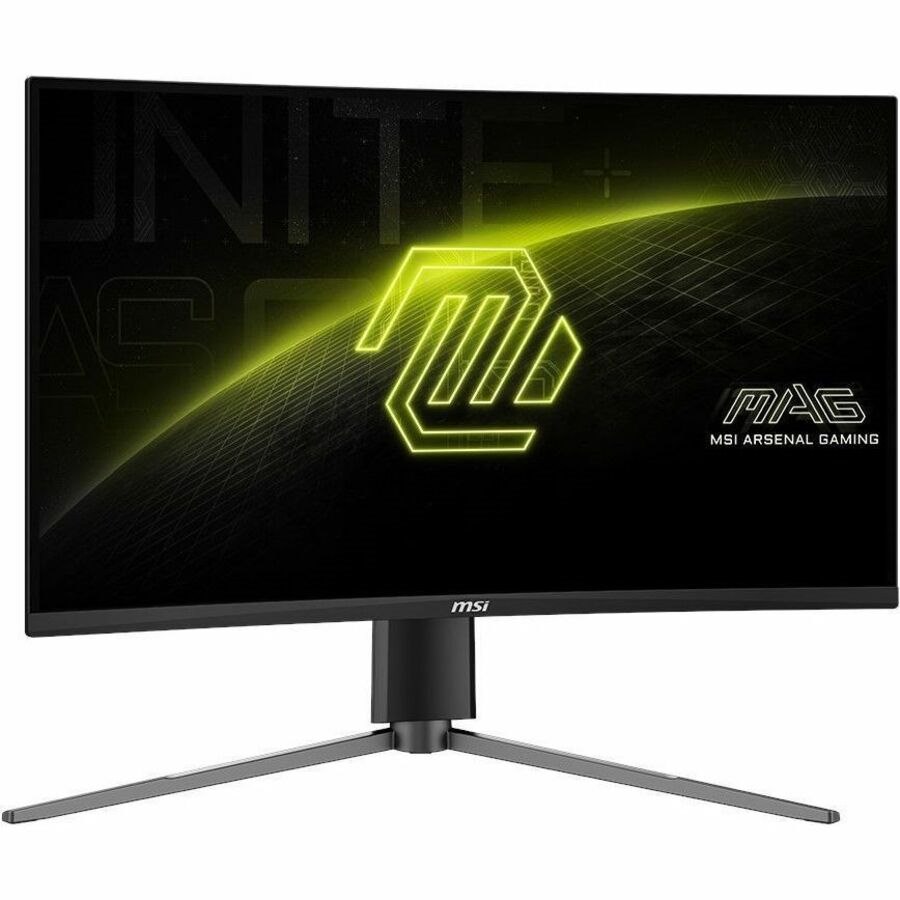 MSI MAG 27CQ6PF 27" Class WQHD Curved Screen Gaming LCD Monitor - 16:9 - Metallic Black