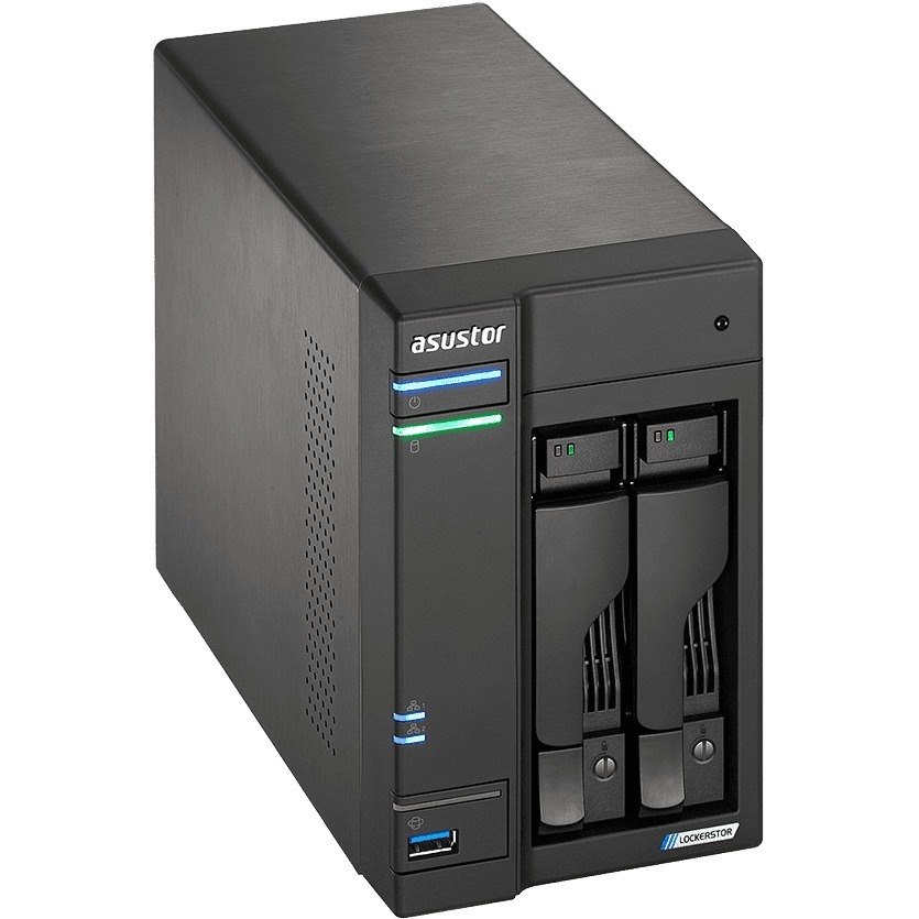 ASUSTOR Lockerstor 2 AS6602T SAN/NAS Storage System