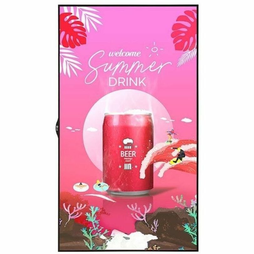 LG 55XS4P-B 55" LCD Digital Signage Display - 24 Hours/7 Days Operation