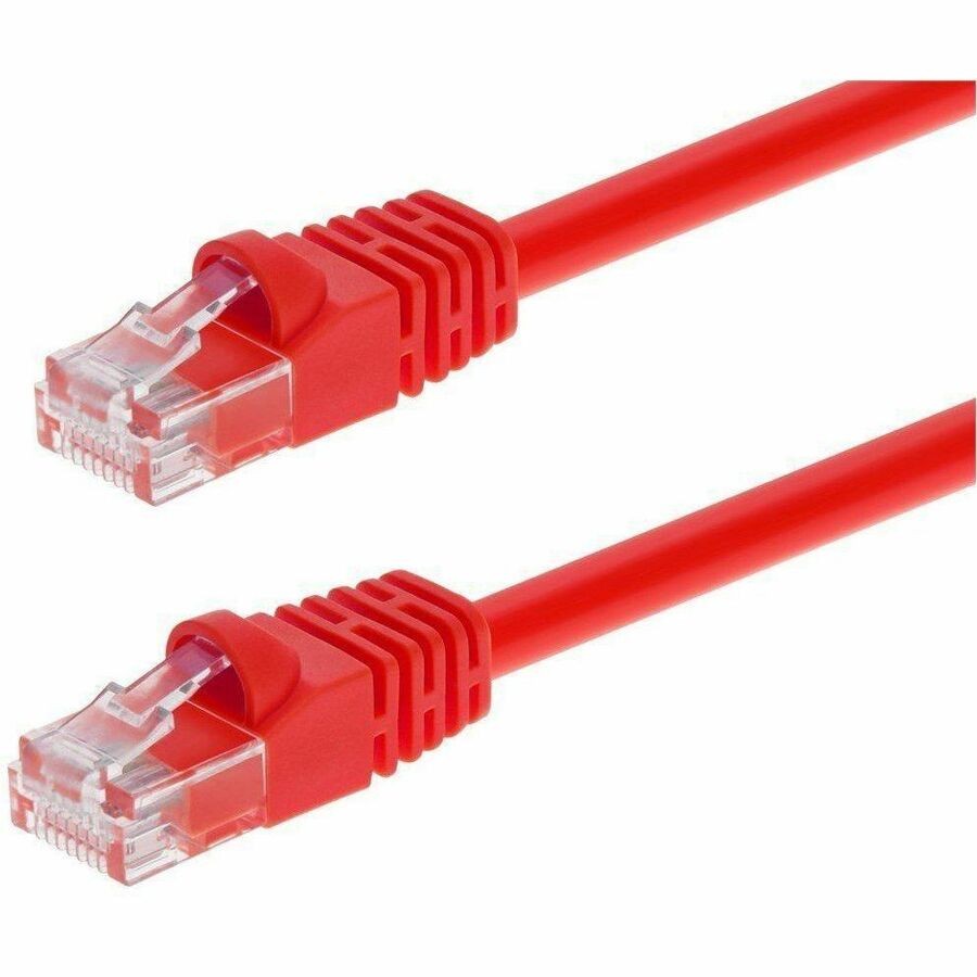 Monoprice Cat5e 24Awg Utp Patch Cable_ 1FT Red