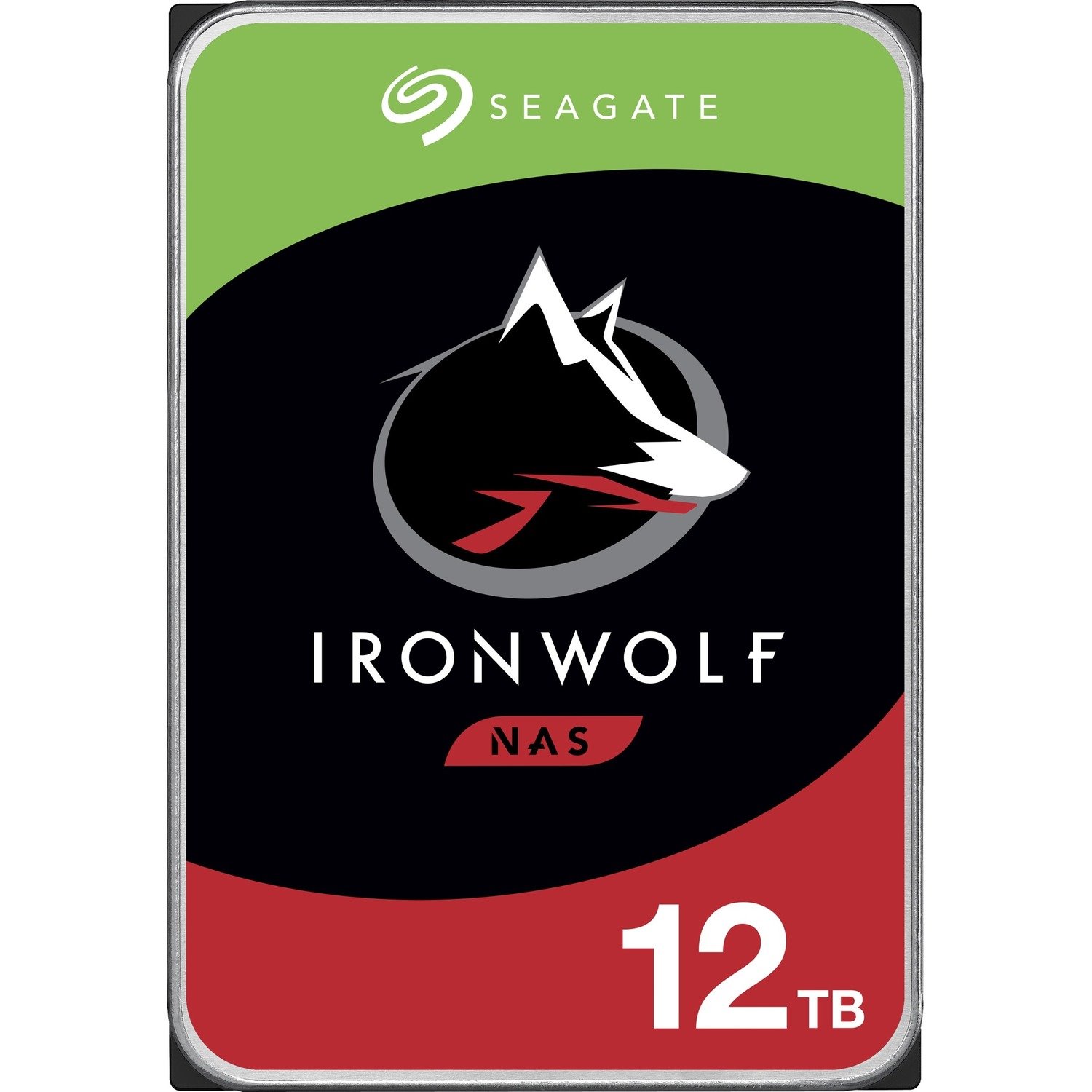 Seagate IronWolf ST12000VN0008 12 TB Hard Drive - 3.5" Internal - SATA (SATA/600) - Conventional Magnetic Recording (CMR) Method