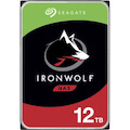 Seagate IronWolf ST12000VN0008 12 TB Hard Drive - 3.5" Internal - SATA (SATA/600) - Conventional Magnetic Recording (CMR) Method