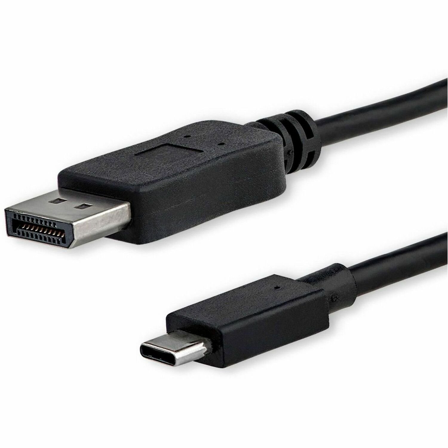 1m USB-C auf DisplayPort 1.2 Kabel 4K 60Hz, USB-C auf DP, HBR2, USB-C DP Alt Mode auf DP Videokabel, Thunderbolt 3, Schwarz