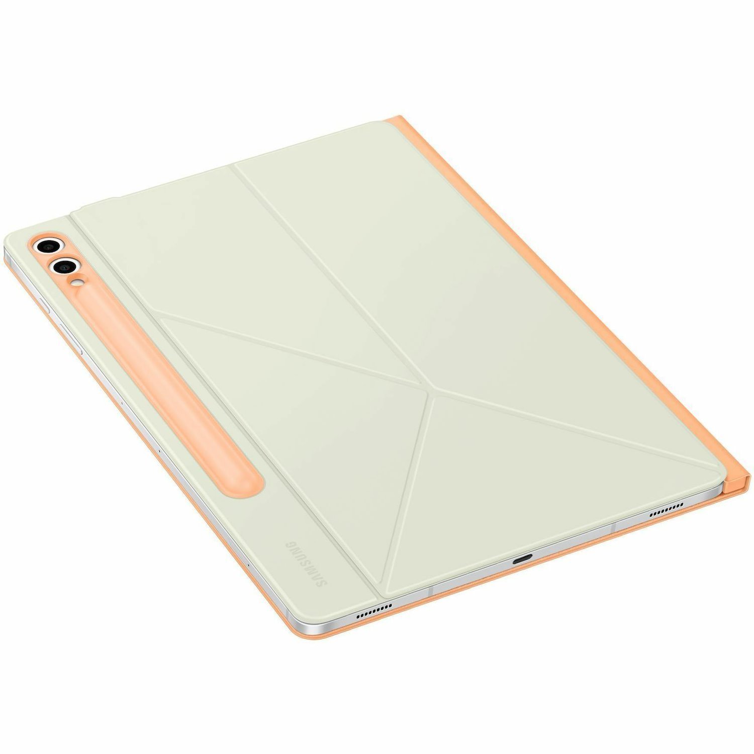 Samsung Carrying Case (Book Fold) Samsung Galaxy Tab S10+, Galaxy Tab S9 FE, Galaxy Tab S9+ Tablet - Orange